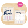 My Year in Books, 2026 Calendar with Reading Tracker (Monday Start)
