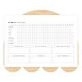 Yearly Habit Tracker Printable (Letter, A4)
