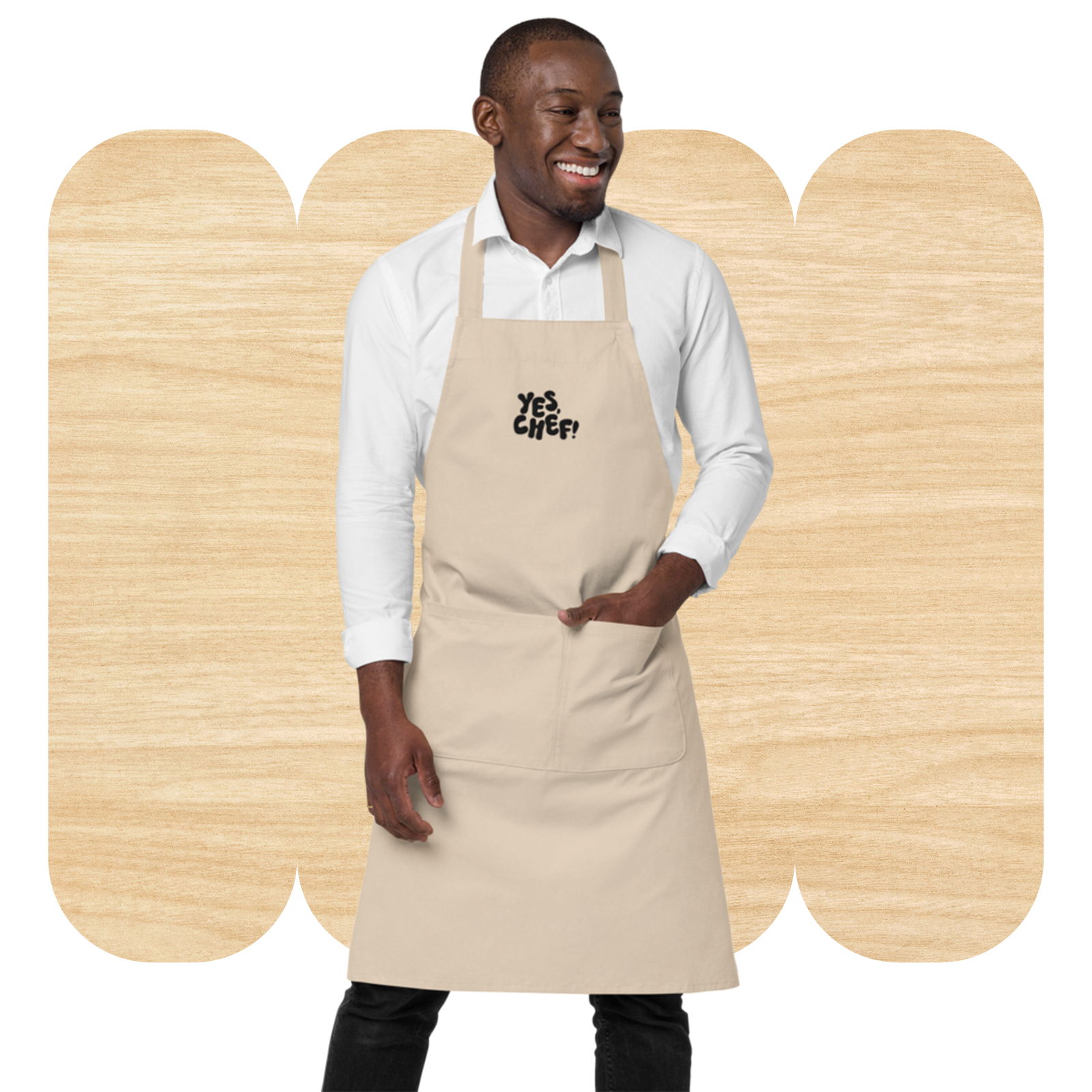 Yes Chef Cotton Apron by Good Things