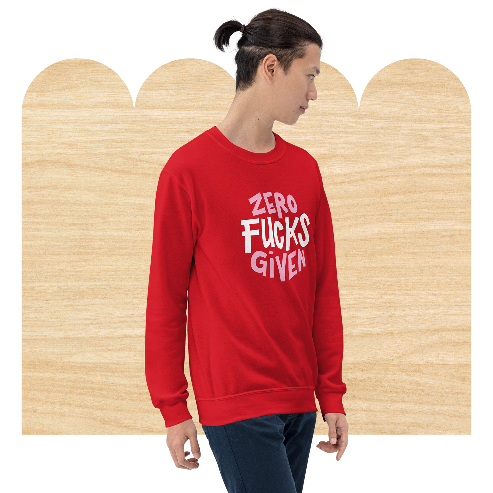 Zero Fucks Given Sweater by Good Things