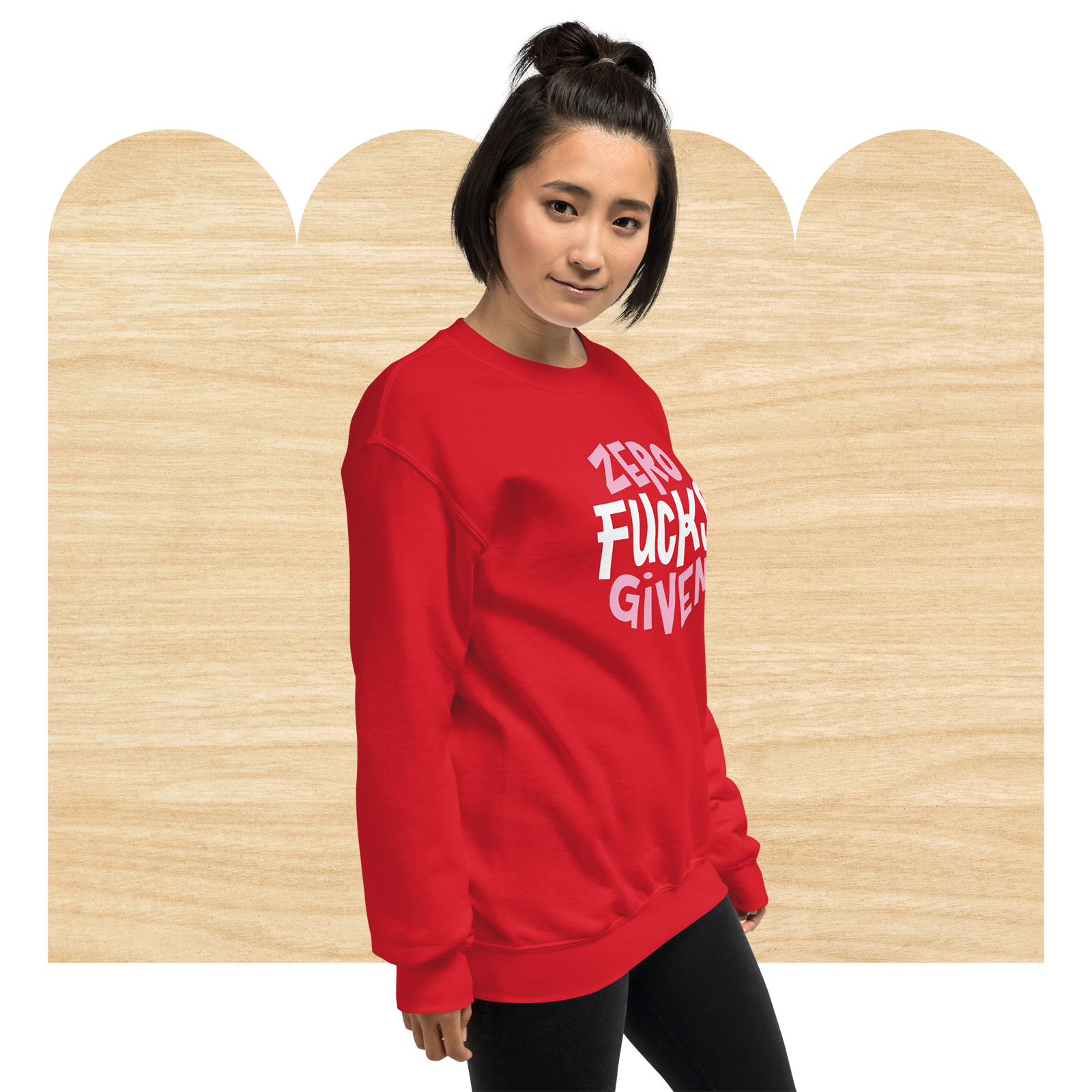 Zero Fucks Given Sweater by Good Things