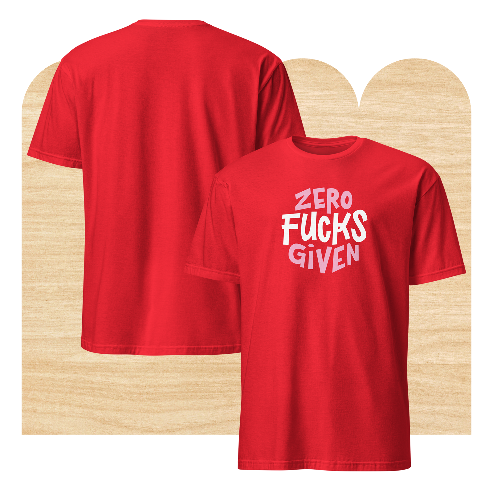 Zero Fucks Given T-shirt by Good Things