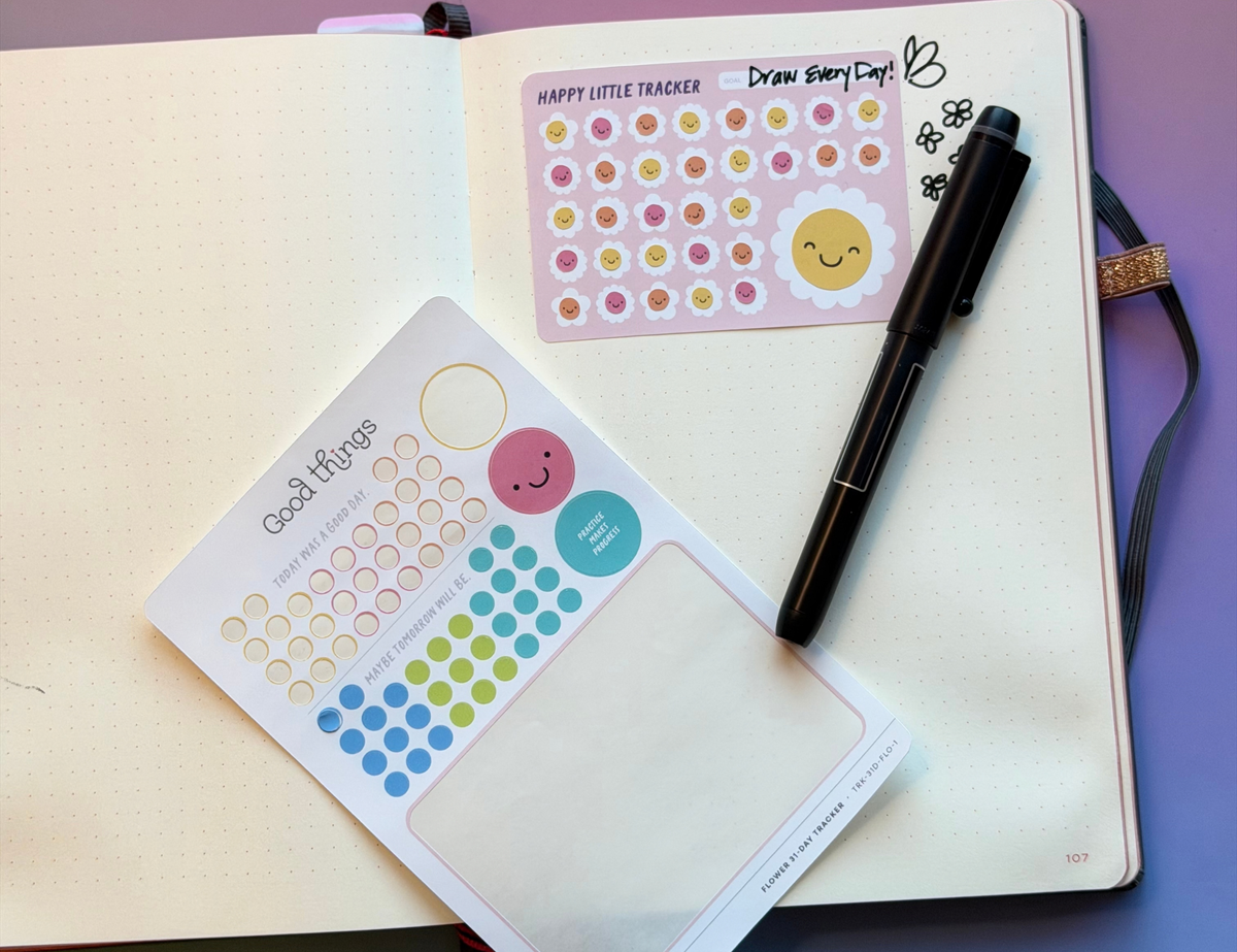 Goal Tracker Sticker - Happy Little Sticker