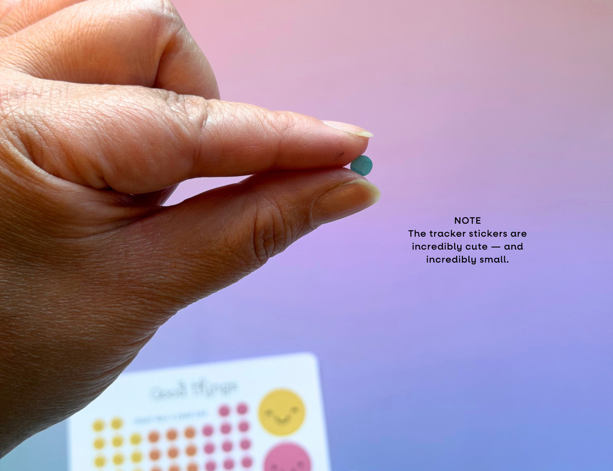 Goal Tracker Sticker - Happy Little Sticker