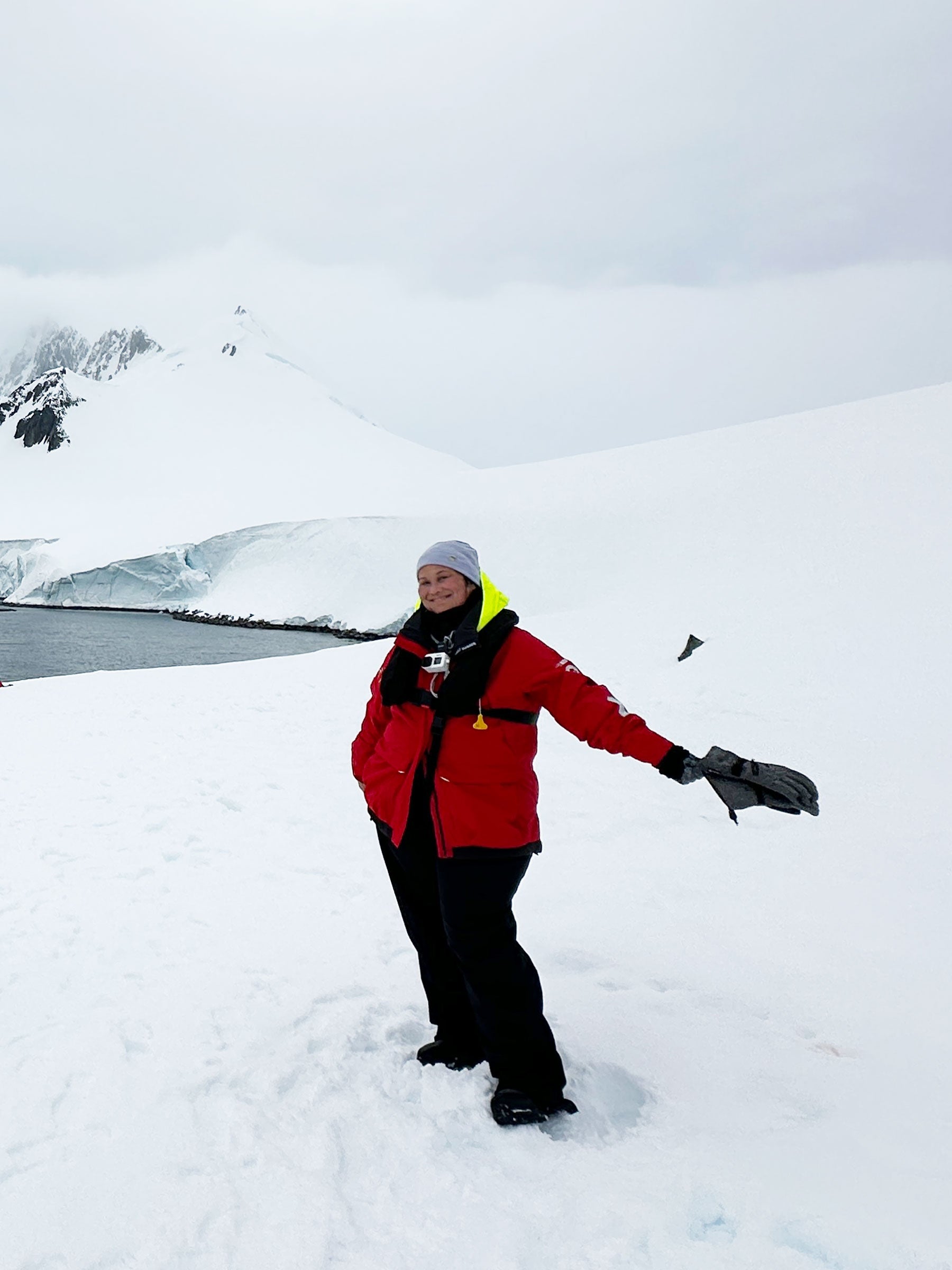 Alexis in Antarctica