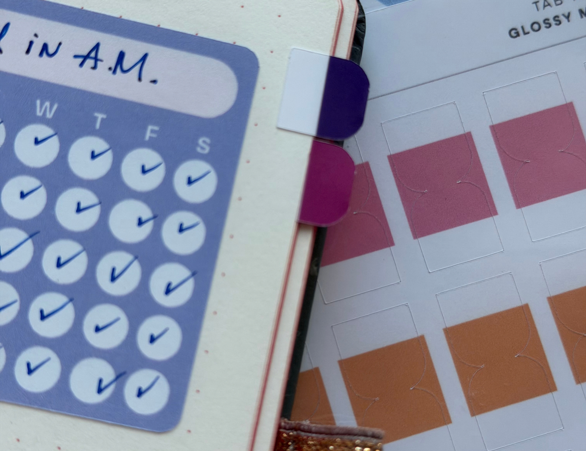 Mini Index Tab Stickers