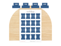 Monthly Planner Small Divider Tabs - Ocean
