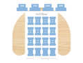 Monthly Planner Small Divider Tabs - Sky