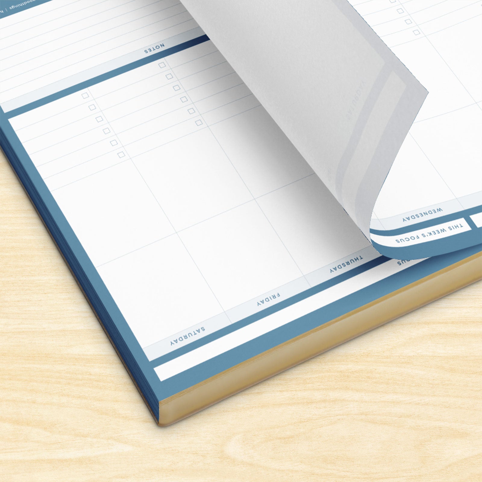 Simply Weekly Notepad (Serenity Blue)