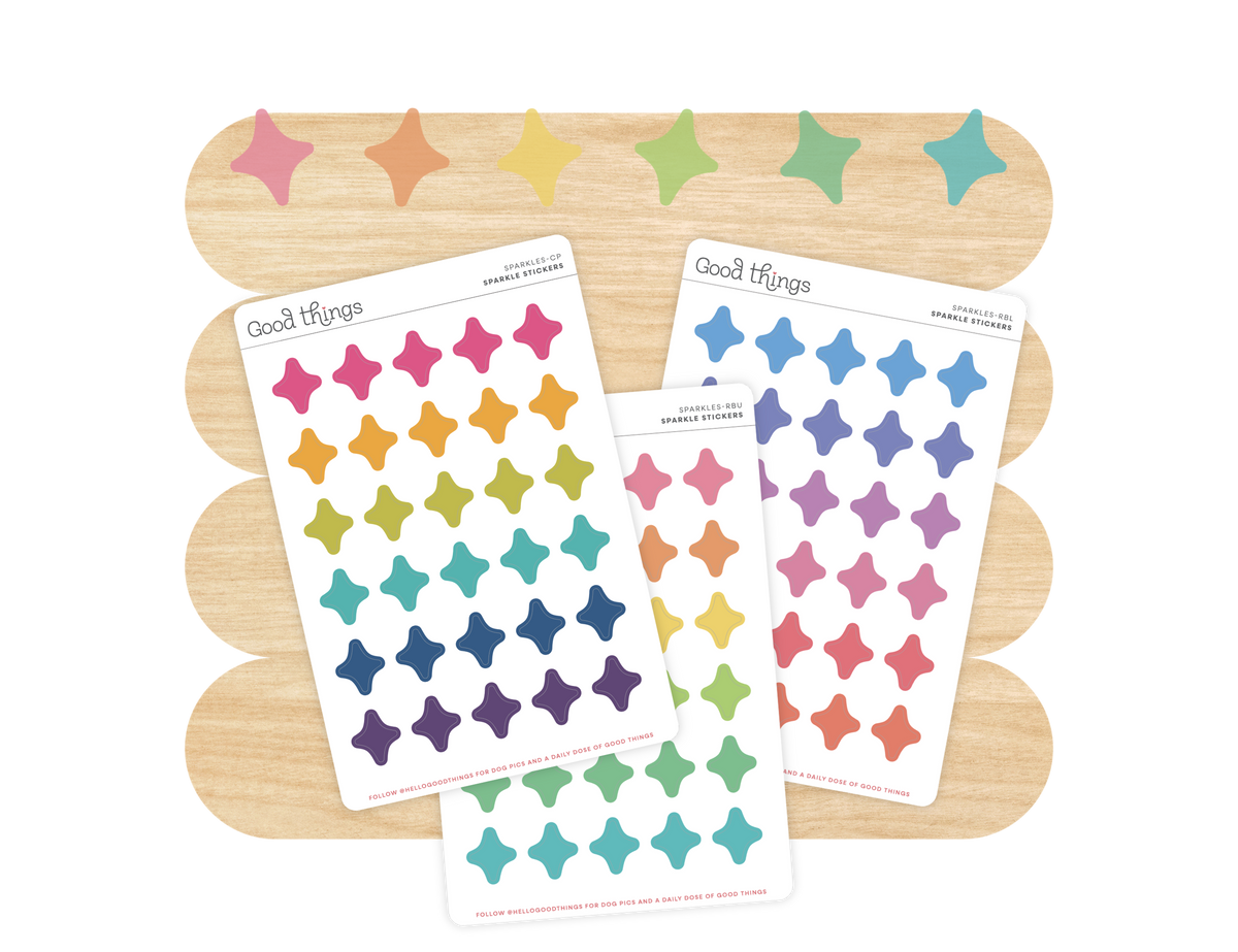Sparkle Washi Stickers