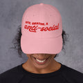 Cute, Creative & Anti-Social Pink Hat by Good Things