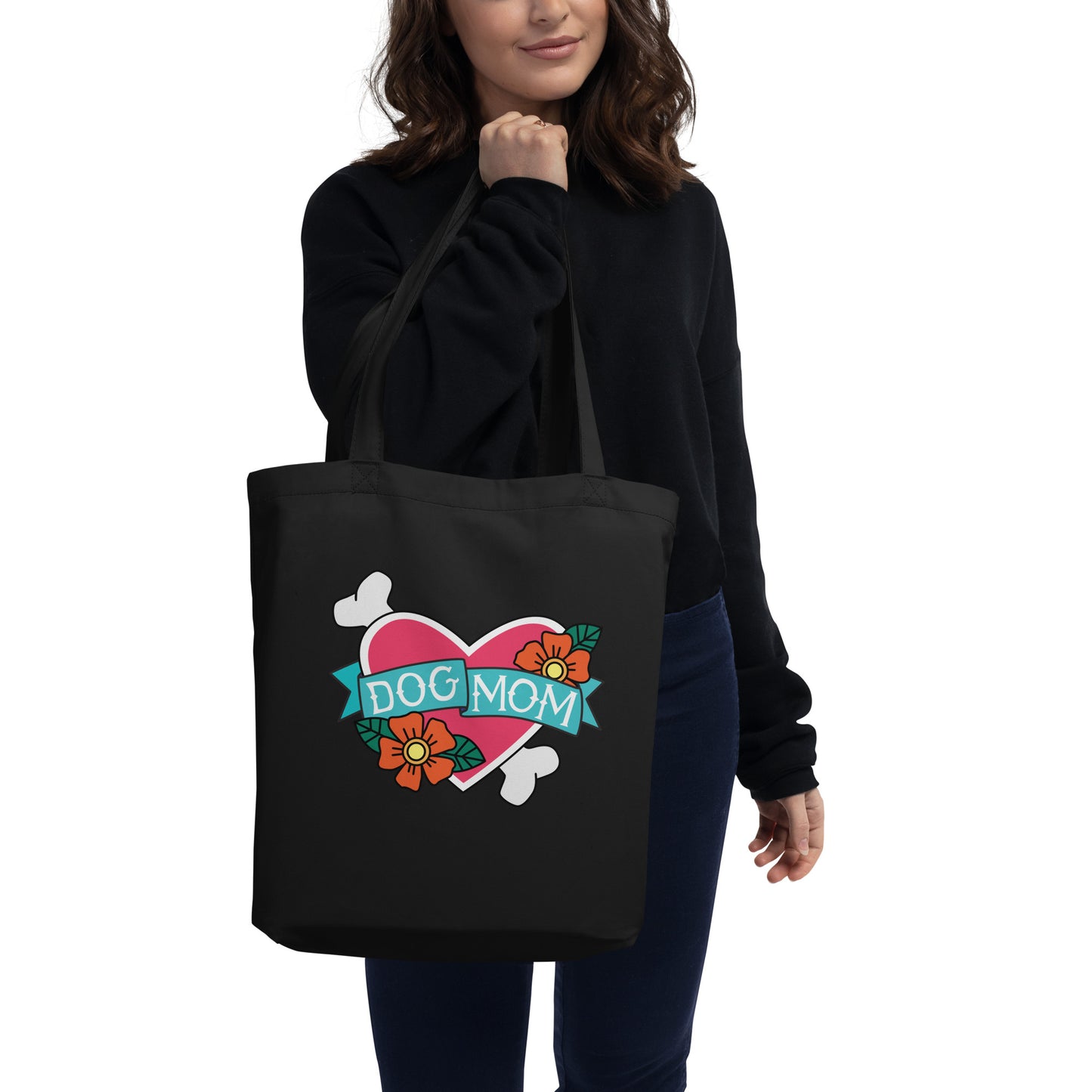 Dog Mom Tote Bag