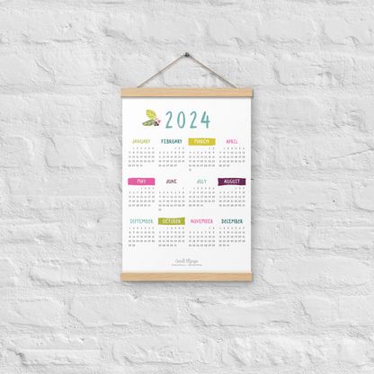 2024 Hanging Calendar - No. 4