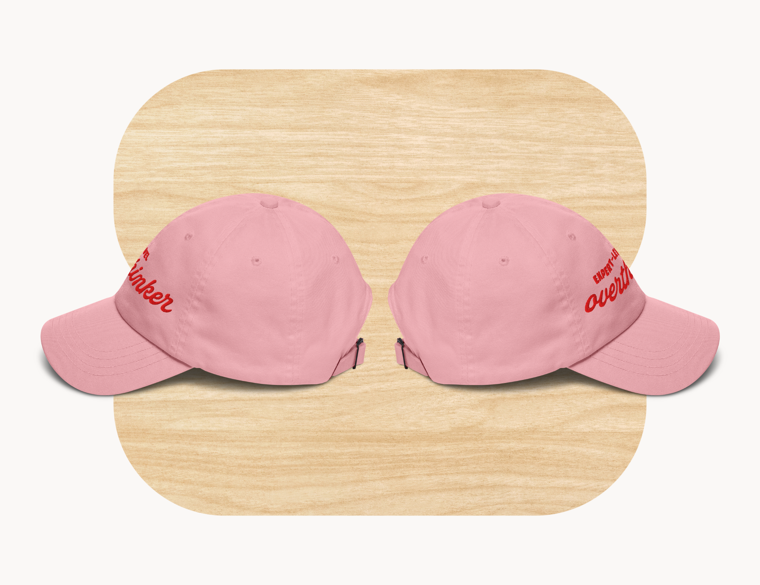 Expert-Level Overthinker Pink Hat by Good Things
