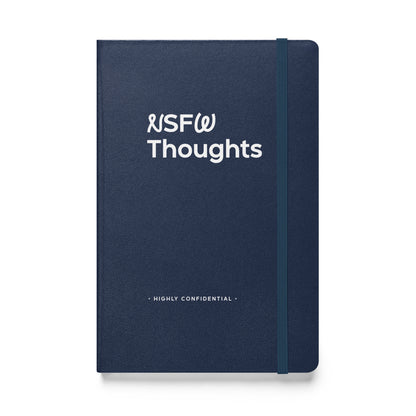 NSFW Thoughts Hardcover bound notebook