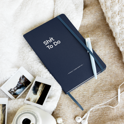 Shit To Do Hardcover Notebook