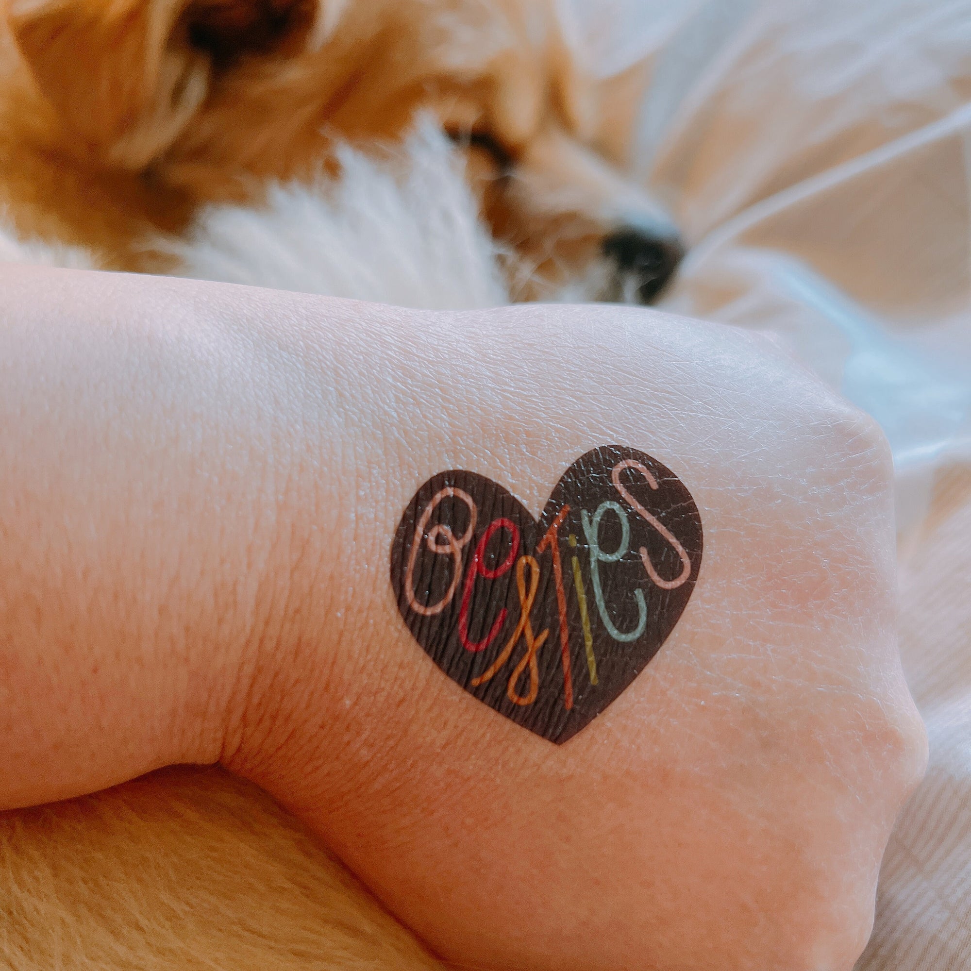 Besties Temporary Tattoo (Set of 2)