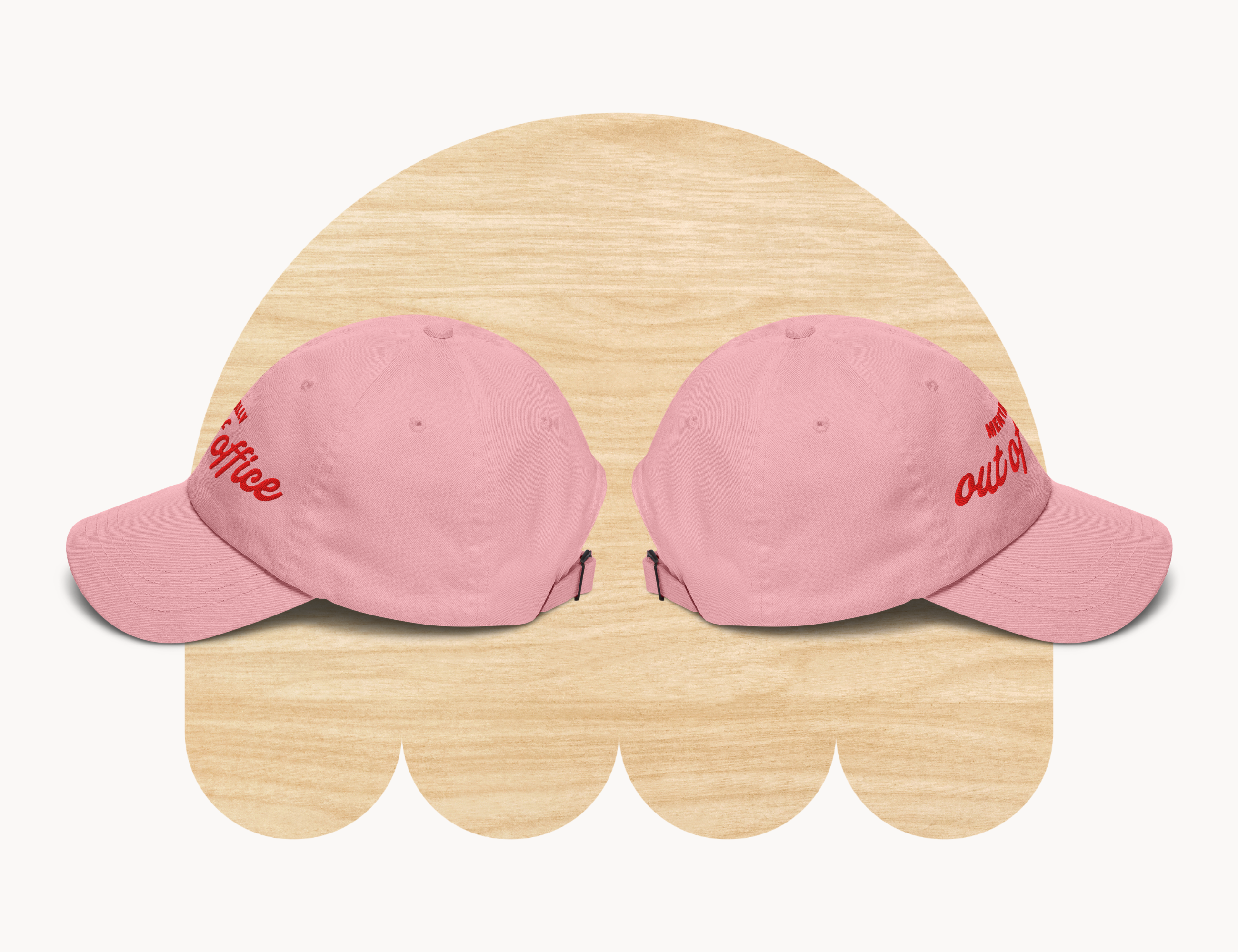 Mentally Out of Office Pink Hat by Good Things