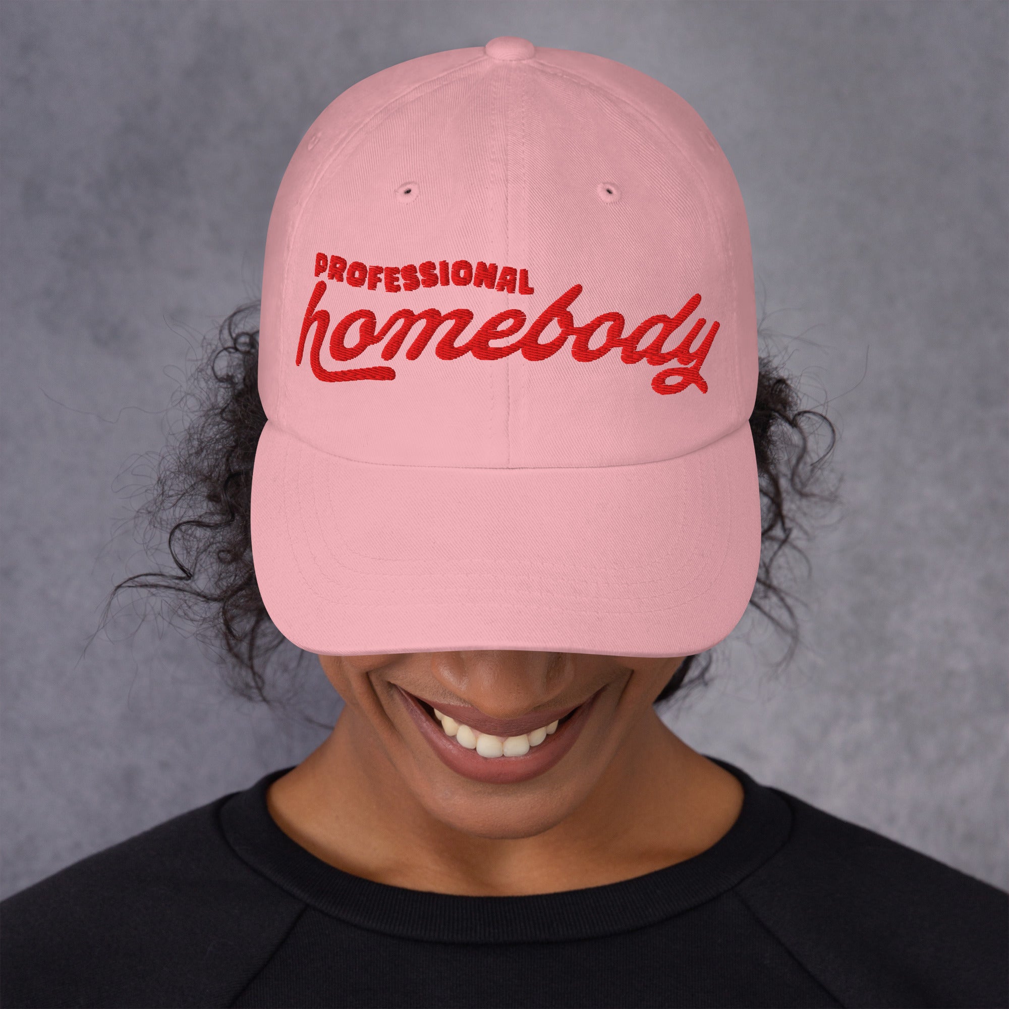 Professional Homebody Pink Hat by Good Things