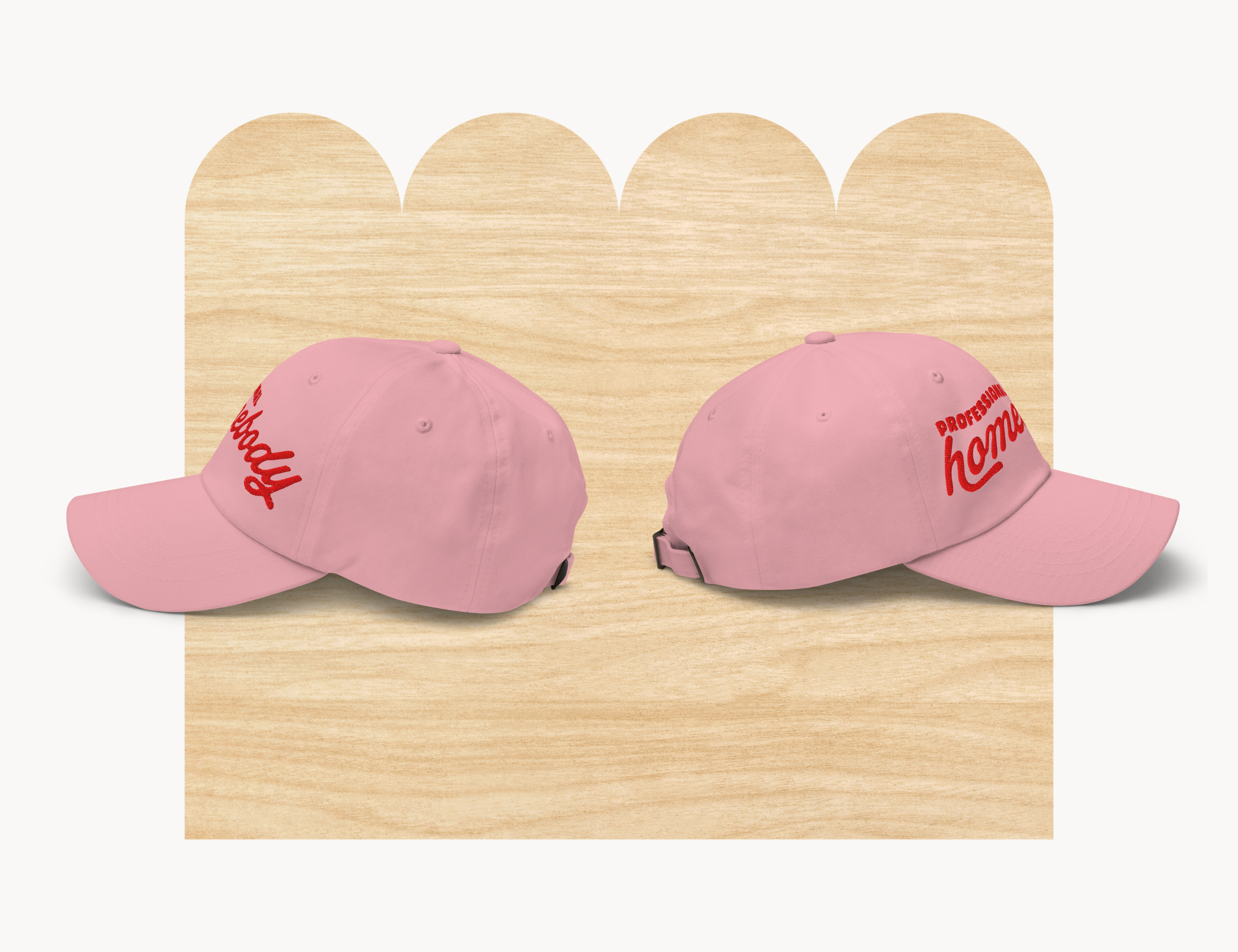 Professional Homebody Pink Hat by Good Things