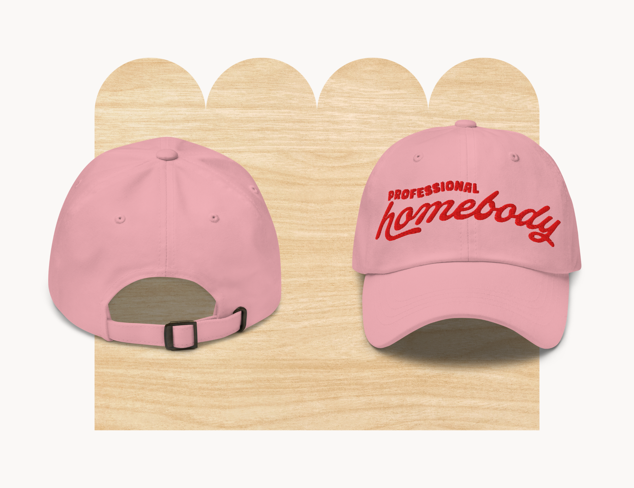 Professional Homebody Pink Hat by Good Things