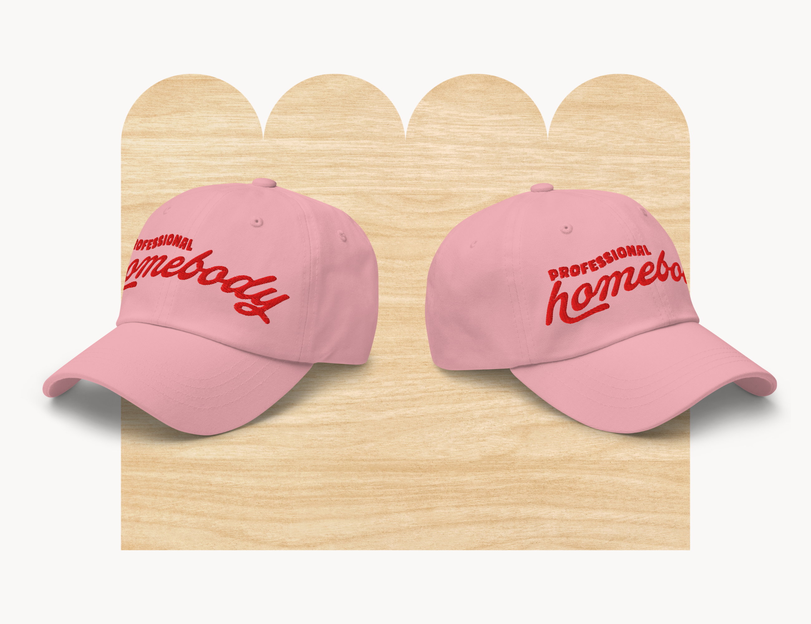 Professional Homebody Pink Hat by Good Things