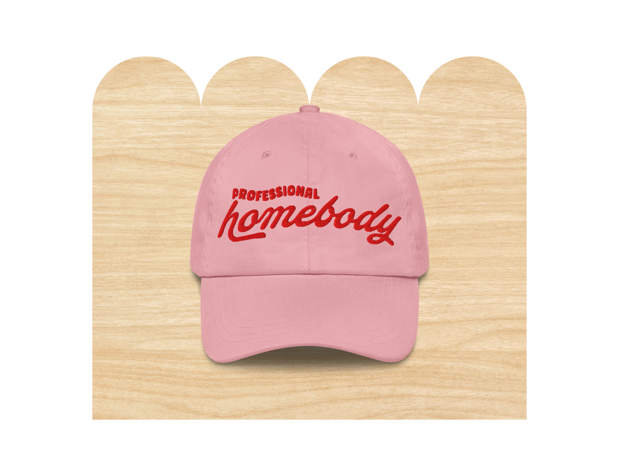 Professional Homebody Pink Hat by Good Things
